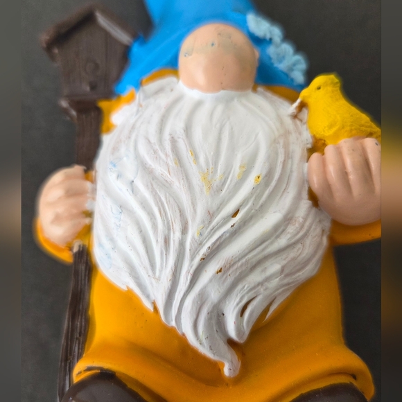 Gnome Figurine 5" Whimsical Forest Home Garden Kitchen Decor - Picture 9 of 10